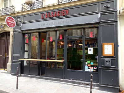 フランス パリ レストラン L'ALSACIEN