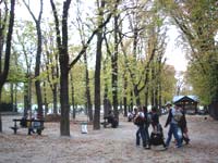 パリ、リュクサンブール公園の秋