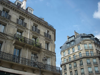 フランス パリ 住宅街