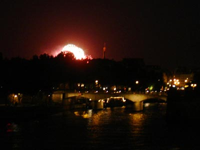 フランス パリ 花火