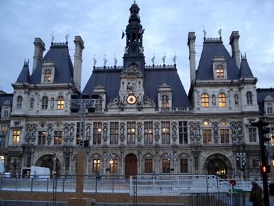 フランス パリ パリ市庁舎