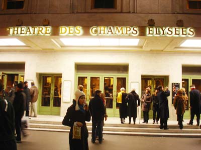フランス パリ シャンゼリゼ劇場