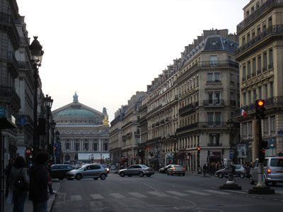 フランス パリ オペラ通り